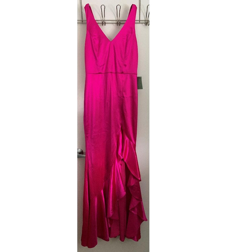 City Triangles Formal Gown - Pink/Fuschia